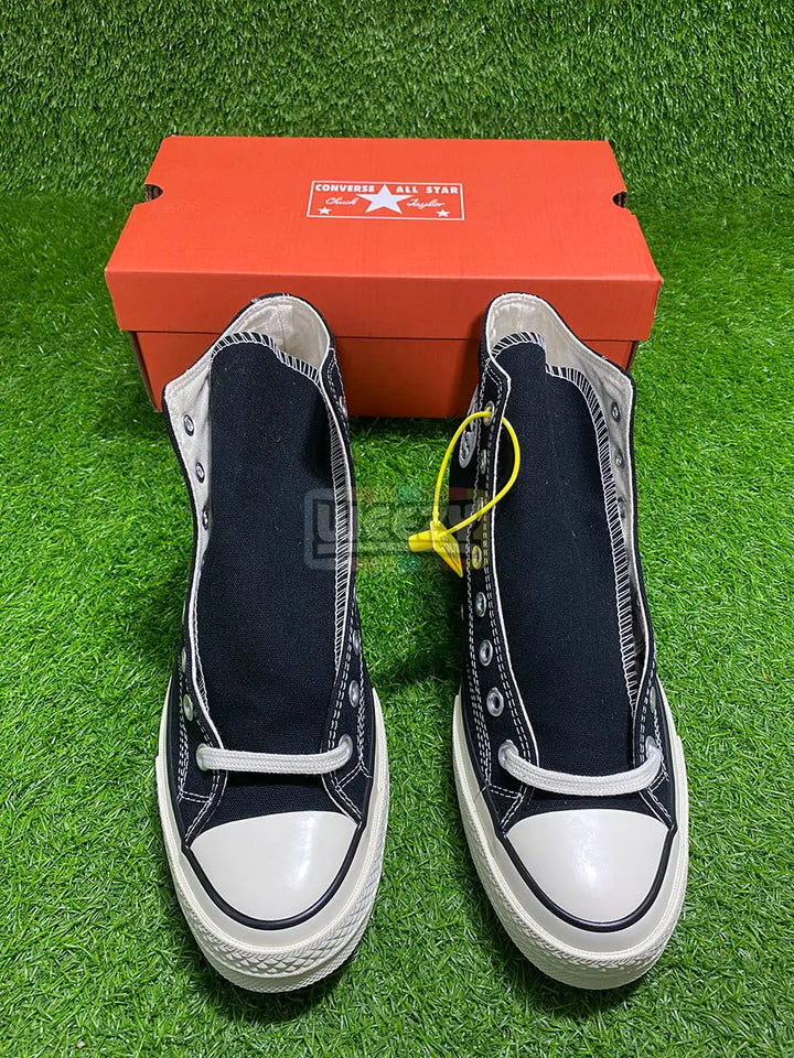 Converse Sneaker (Blk/W) (Long) buy online Pakistan - Weeby Shoes