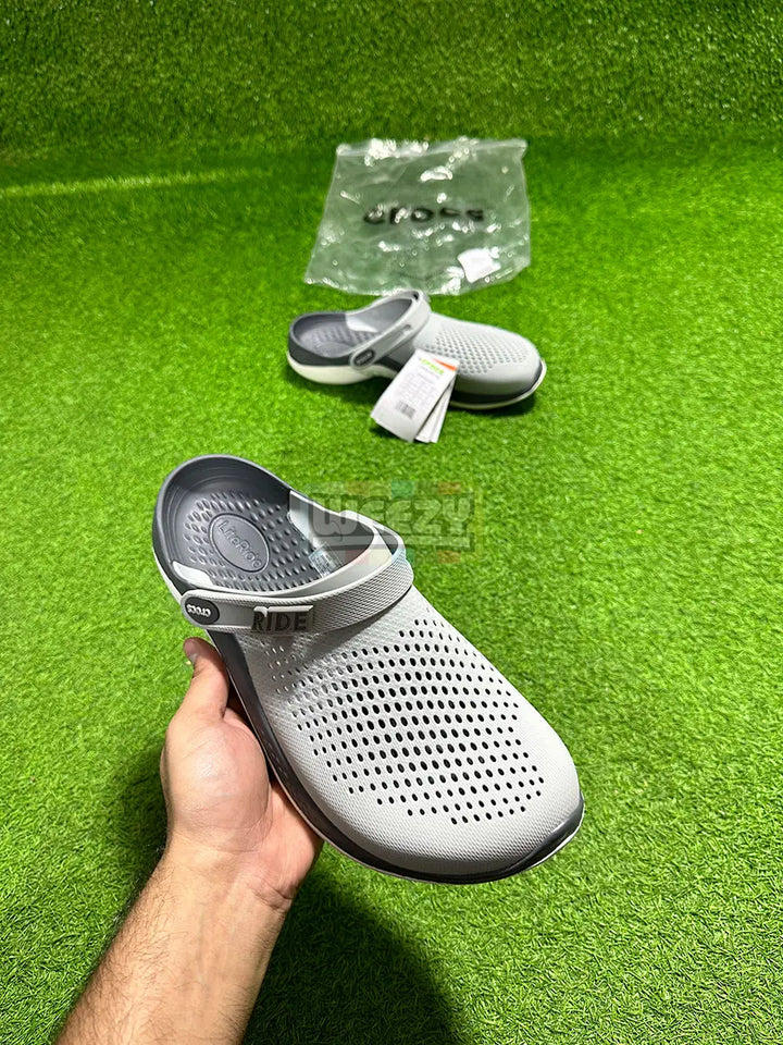 Crocs Lite (L Grey) (Super Soft) buy online Pakistan - Weeby Shoes