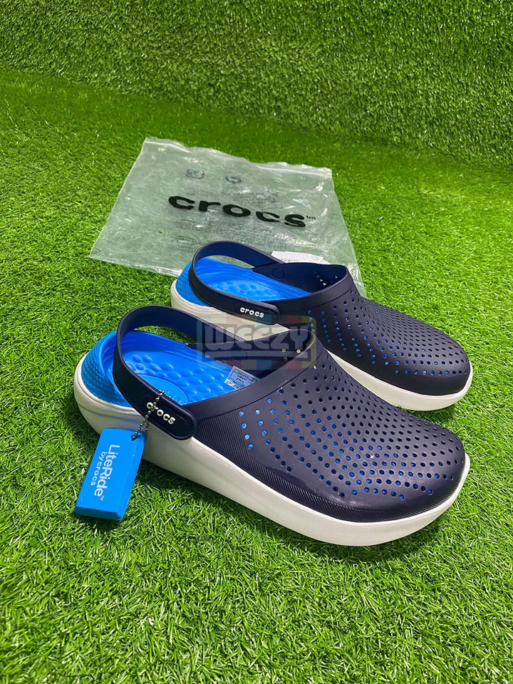 Crocs LiteRide Clogs (Blue/W) (Super Soft) buy online Pakistan - Weeby Shoes