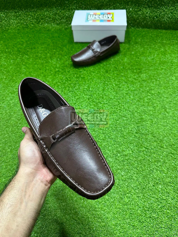 D&G (Coffee) (F2302) Loafers