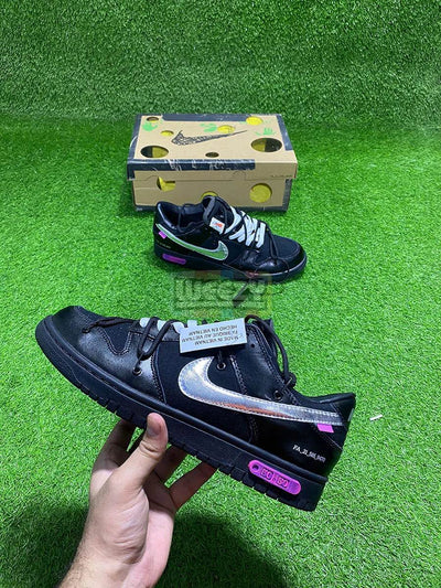 Dunk Low x Off White (The 50)(Blk/Silver)