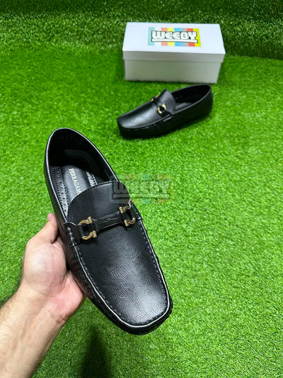 FG (Black) (F2303) Loafers