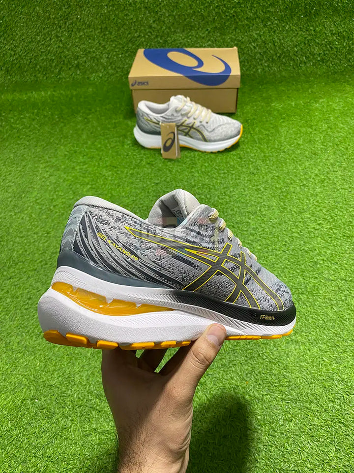 Gel-Kayano 29 (Grey/W/Yellow) (Original Quality 1:1) buy online Pakistan - Weeby Shoes