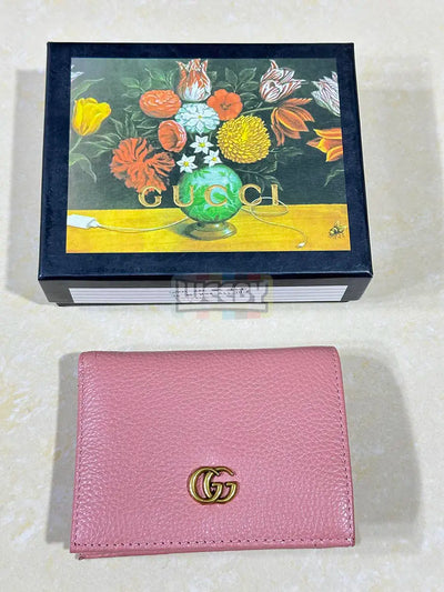 Gucci Pink Pebbled Wallet (Original Quality 1:1)