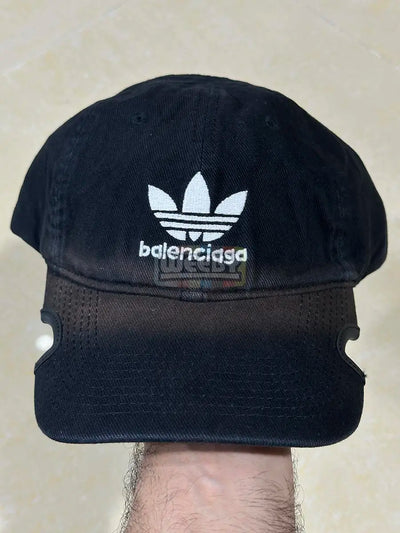 Gucci x Adidas Cap (Faded Cut)(Blk) (Premium Quality)
