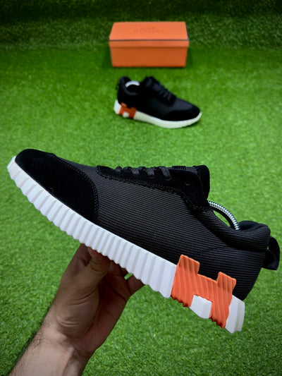 Hermes Sneakers (Blk/Or) (Original Quality 1:1)