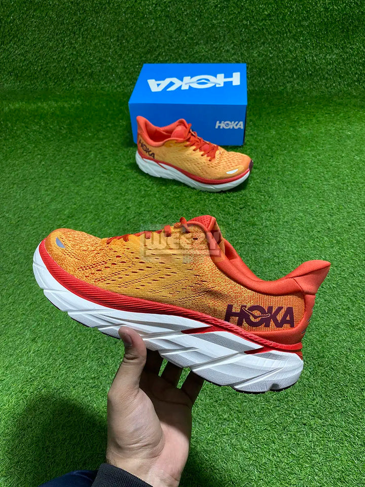 Hoka Clifton 9 (Orange/W) buy online Pakistan - Weeby Shoes