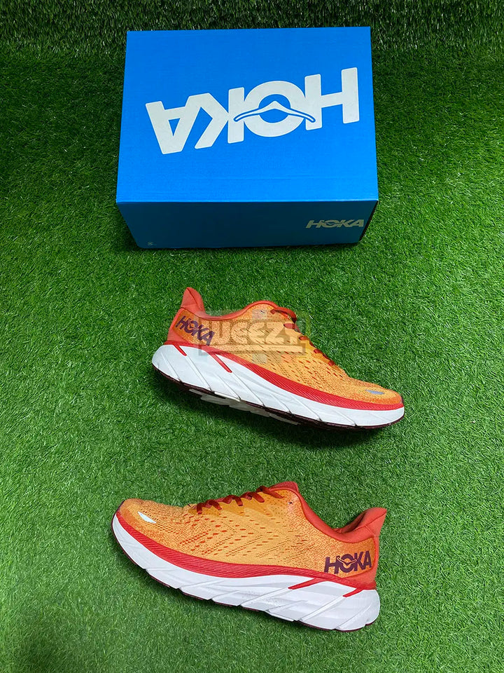 Hoka Clifton 9 (Orange/W) buy online Pakistan - Weeby Shoes