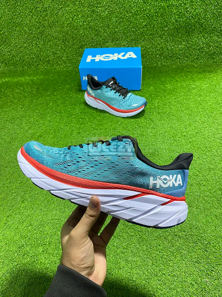 Hoka Clifton 9 (S Bl/R) buy online Pakistan - Weeby Shoes