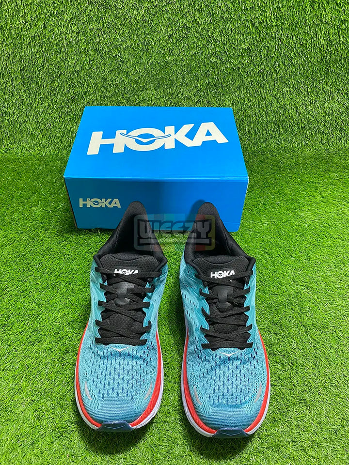 Hoka Clifton 9 (S Bl/R) buy online Pakistan - Weeby Shoes