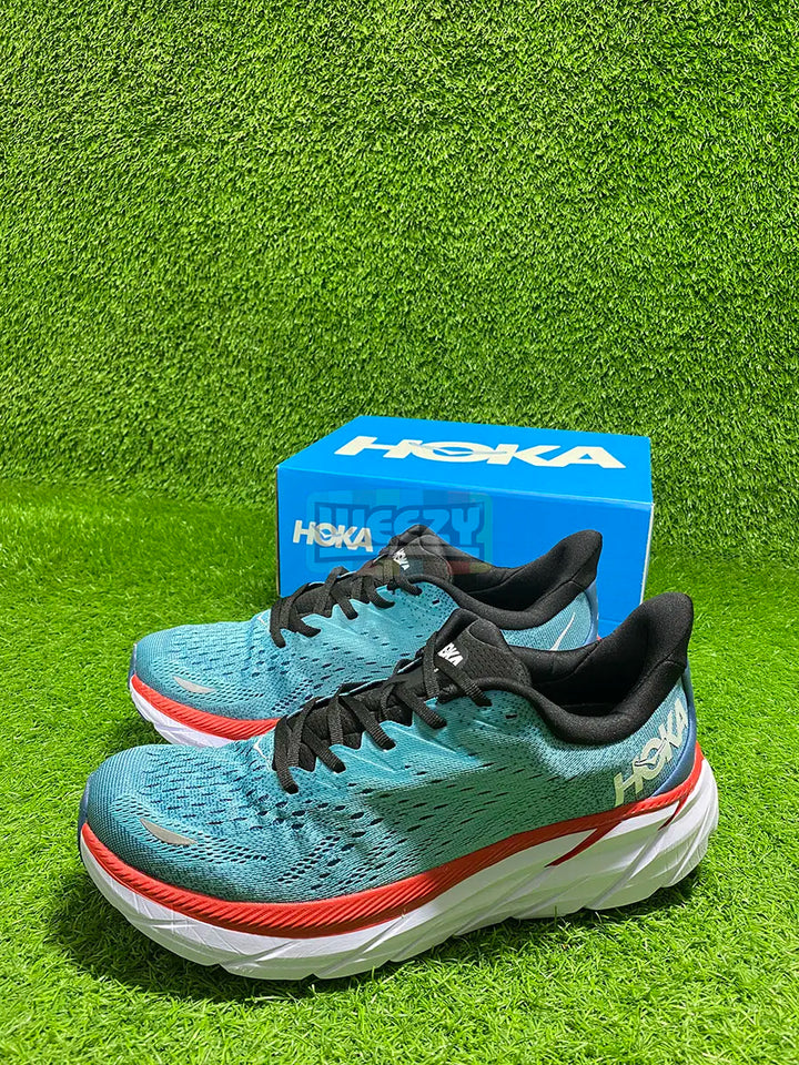 Hoka Clifton 9 (S Bl/R) buy online Pakistan - Weeby Shoes