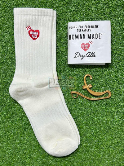 Human Made (White)(Long) Socks