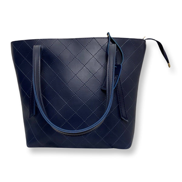 Sofia Blue Shoulder Tote Bag