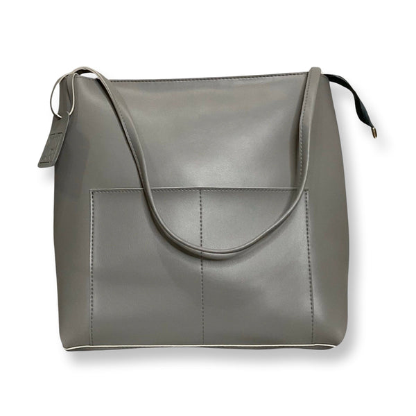 Luna Grey Shoulder Tote Bag