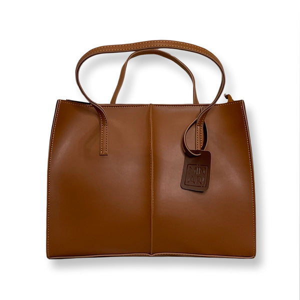 Ivy Brown Tote Shoulder Bag