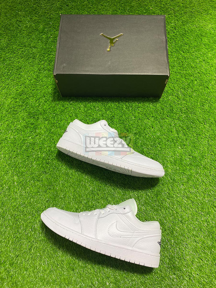 Jordan 1 Low (White) buy online Pakistan - Weeby Shoes