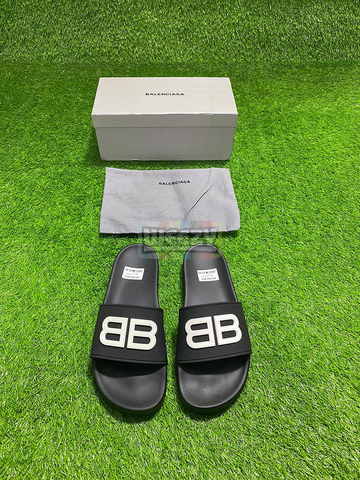 Balenciaga BB Slide (Glow in Dark) buy online Pakistan - Weeby Shoes