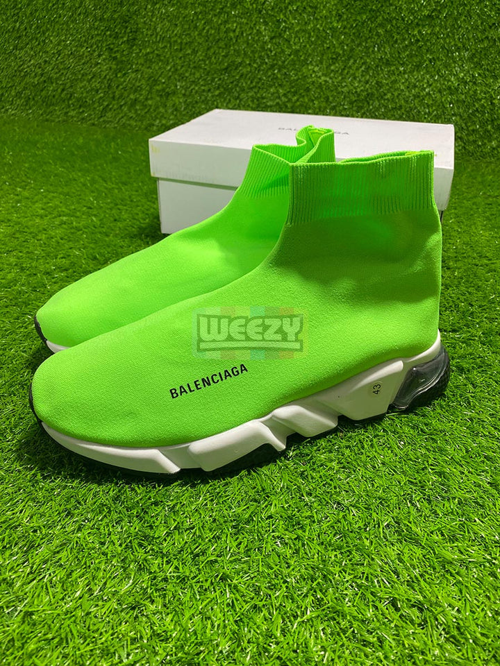 Balenciaga Speed Runner (Neon Green) buy online Pakistan - Weeby Shoes