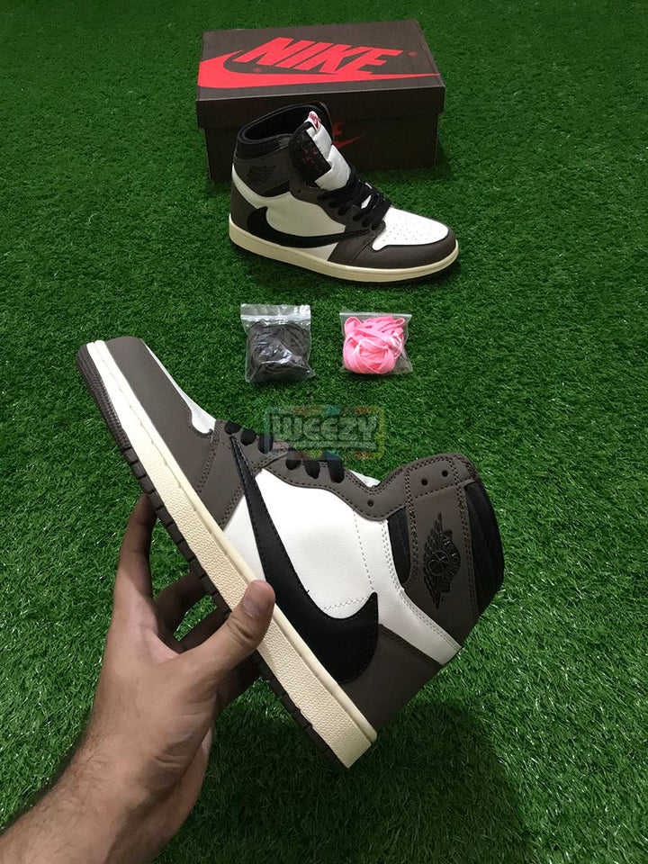 Jordan 1 x Travis Scott (High) (Premium Quality) buy online Pakistan - Weeby Shoes