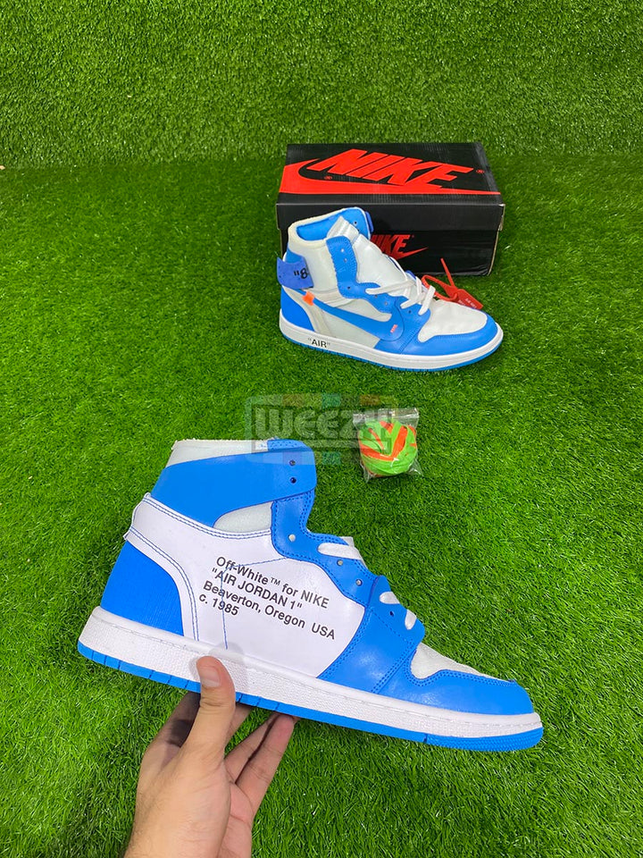 Jordan 1 x Off White (Blue) buy online Pakistan - Weeby Shoes