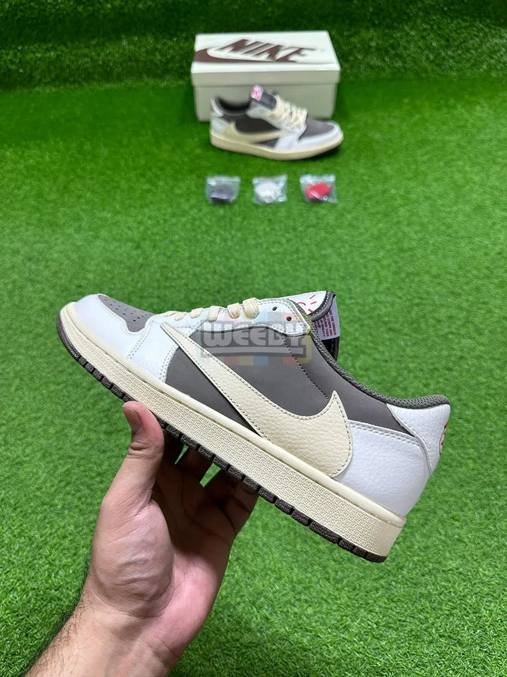 J1 x Travis Scott (Reverse Mocha) (Low)(Suede Edition) (Original Quality 1:1) buy online Pakistan - Weeby Shoes