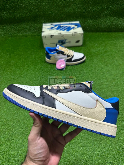 J1 (Low) x Travis Scott (Fragment) (Special Box)(Original Quality 1:1)