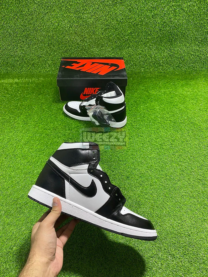 Jordan 1 (Blk/W) (H) (Premium Quality) buy online Pakistan - Weeby Shoes