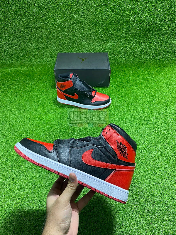 Jordan 1 (Bred) (Blk/Red) buy online Pakistan - Weeby Shoes