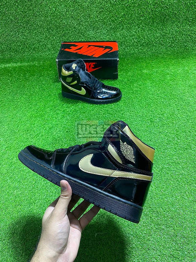 Jordan 1 (Patent Black/Metallic Gold)