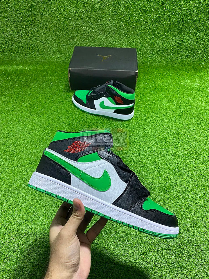 Jordan 1 (Pine Green) (Blk/Green) buy online Pakistan - Weeby Shoes