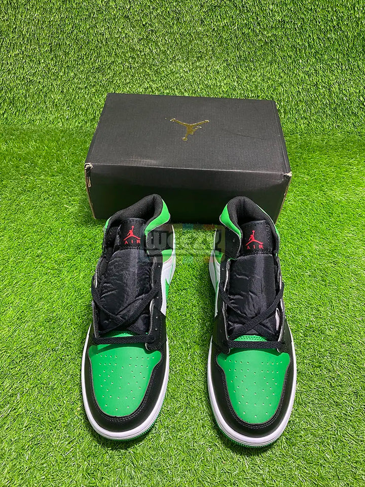 Jordan 1 (Pine Green) (Blk/Green) buy online Pakistan - Weeby Shoes