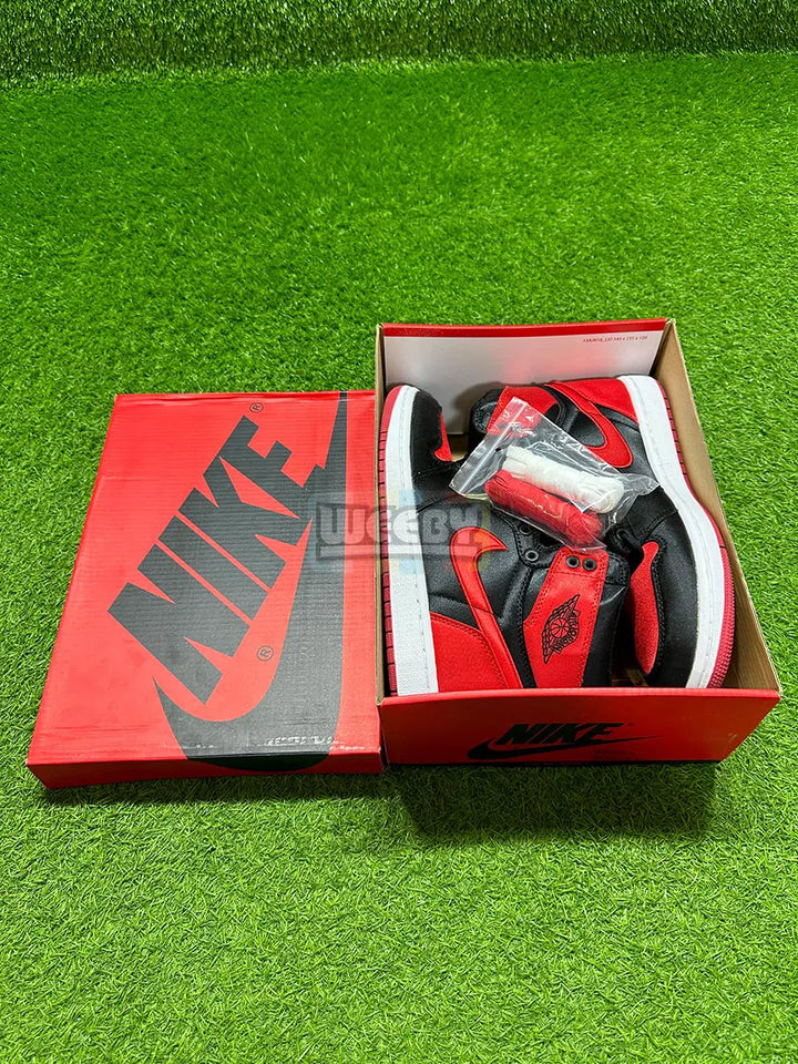 Jordan 1 (Satin Bred) (Original Quality 1:1) buy online Pakistan - Weeby Shoes