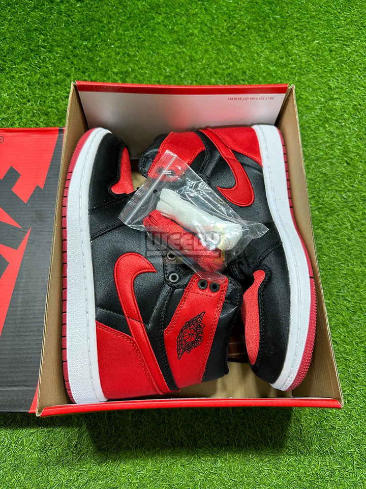 Jordan 1 (Satin Bred) (Original Quality 1:1) buy online Pakistan - Weeby Shoes