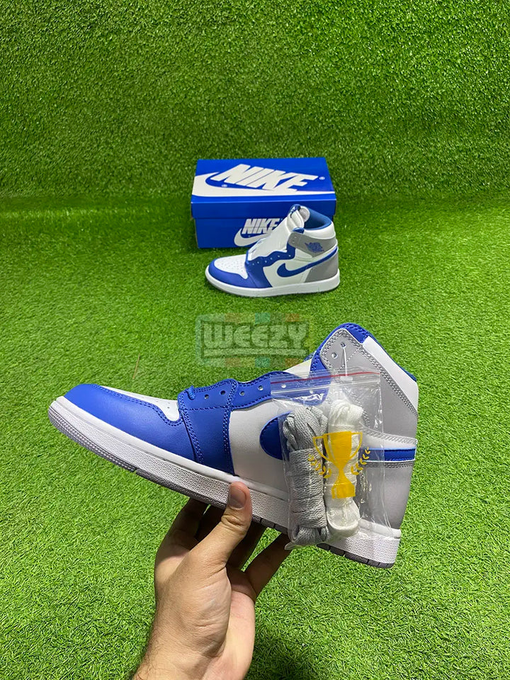 Jordan 1 (True Blue) (Premium Quality) buy online Pakistan - Weeby Shoes