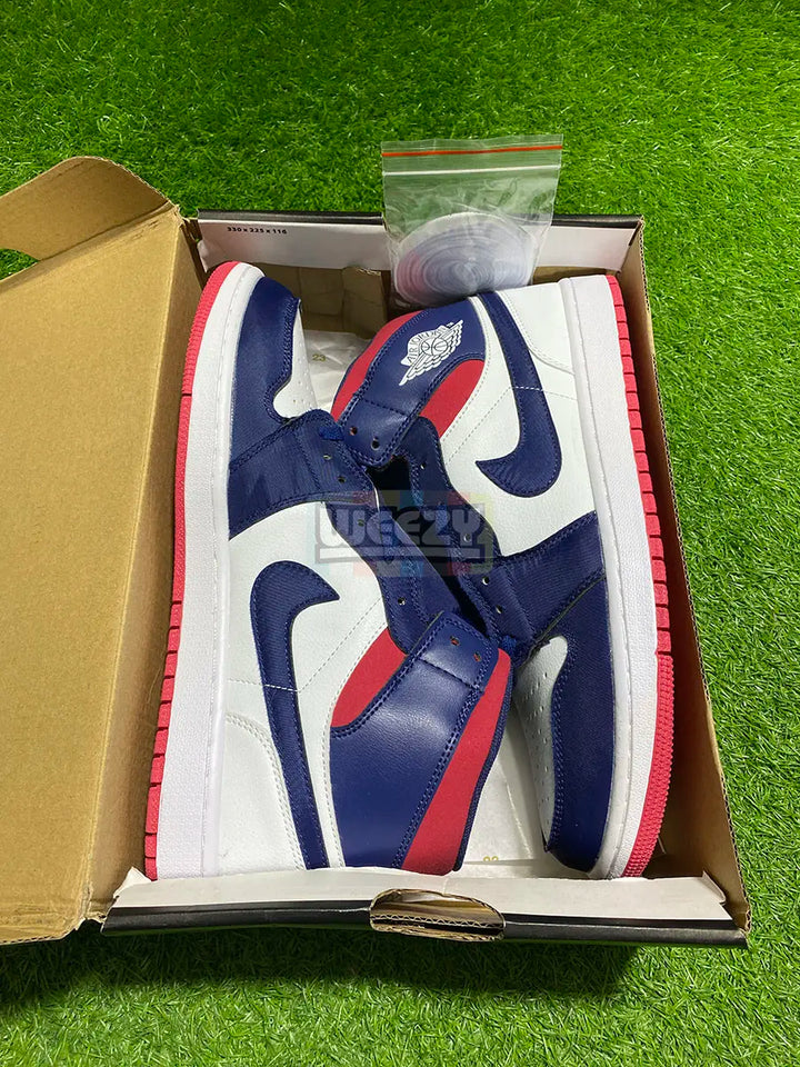 Jordan 1 (USA)(N Blue/Red) buy online Pakistan - Weeby Shoes