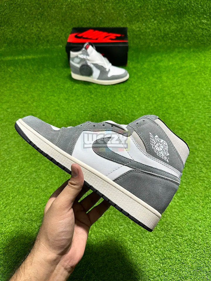 Jordan 1 (Washed Grey) (Original Quality 1:1) buy online Pakistan - Weeby Shoes