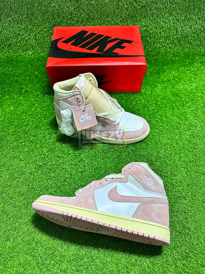 Jordan 1 (Washed Pink) (Suede Edition) (Original Quality 1:1) buy online Pakistan - Weeby Shoes