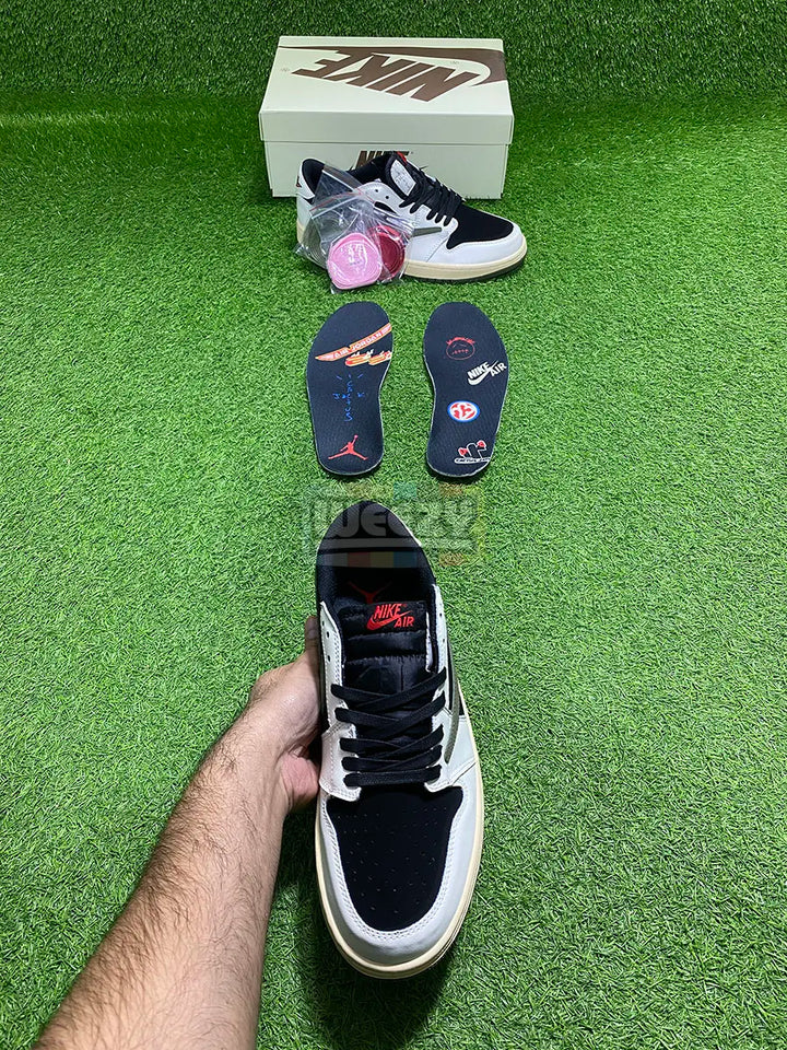 Jordan 1 x Travis Scott (Low) (Olive) (Premium Quality) buy online Pakistan - Weeby Shoes