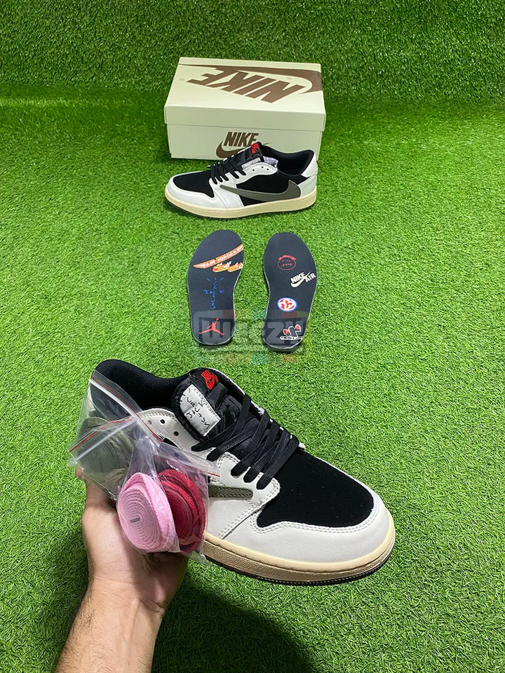 Jordan 1 x Travis Scott (Low) (Olive) (Premium Quality) buy online Pakistan - Weeby Shoes