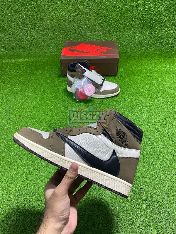 Jordan 1 x Travis Scott (High) (Premium Quality) buy online Pakistan - Weeby Shoes