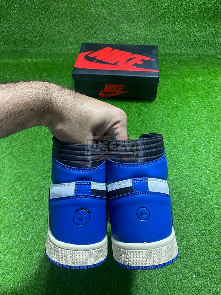 Jordan 1 x Travis Scott x Fragment (Blue) buy online Pakistan - Weeby Shoes