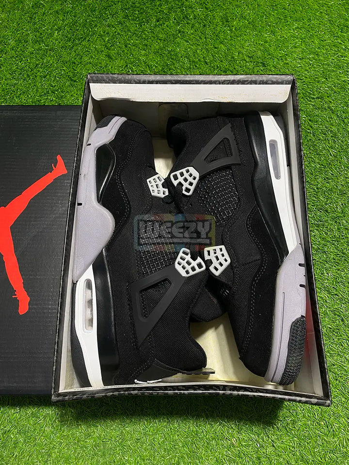 Jordan 4 (Black Canvas) buy online Pakistan - Weeby Shoes