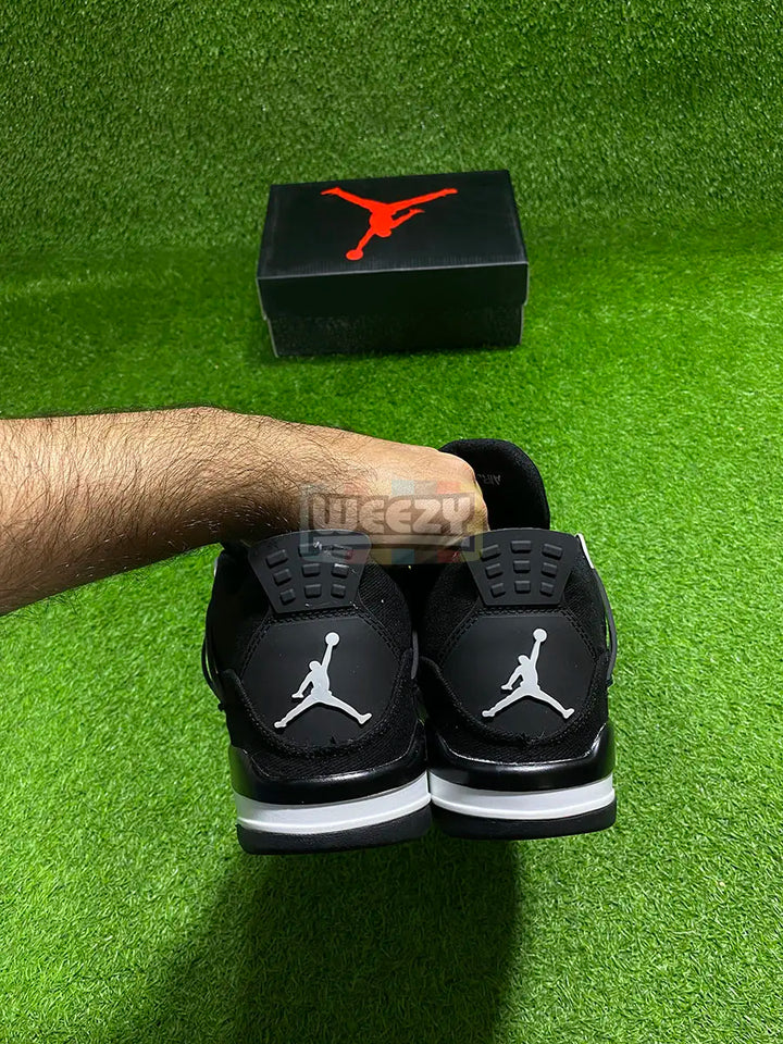 Jordan 4 (Black Canvas) buy online Pakistan - Weeby Shoes