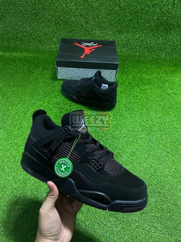 Jordan 4 (Black Cat) (X Tag) (Original Quality 1:1)