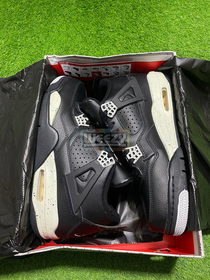 Jordan 4 (Black Oreo) (Original Quality 1:1) buy online Pakistan - Weeby Shoes