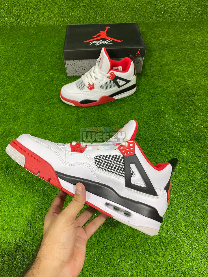 Jordan 4 (Fire Red) (Premium Quality) buy online Pakistan - Weeby Shoes