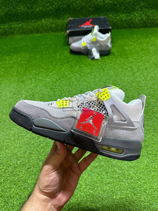 Jordan 4 (Grey Volt) (Premium Quality) buy online Pakistan - Weeby Shoes