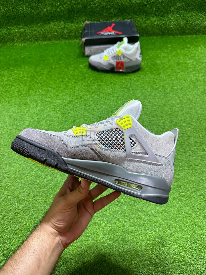 Jordan 4 (Grey Volt) (Premium Quality) buy online Pakistan - Weeby Shoes