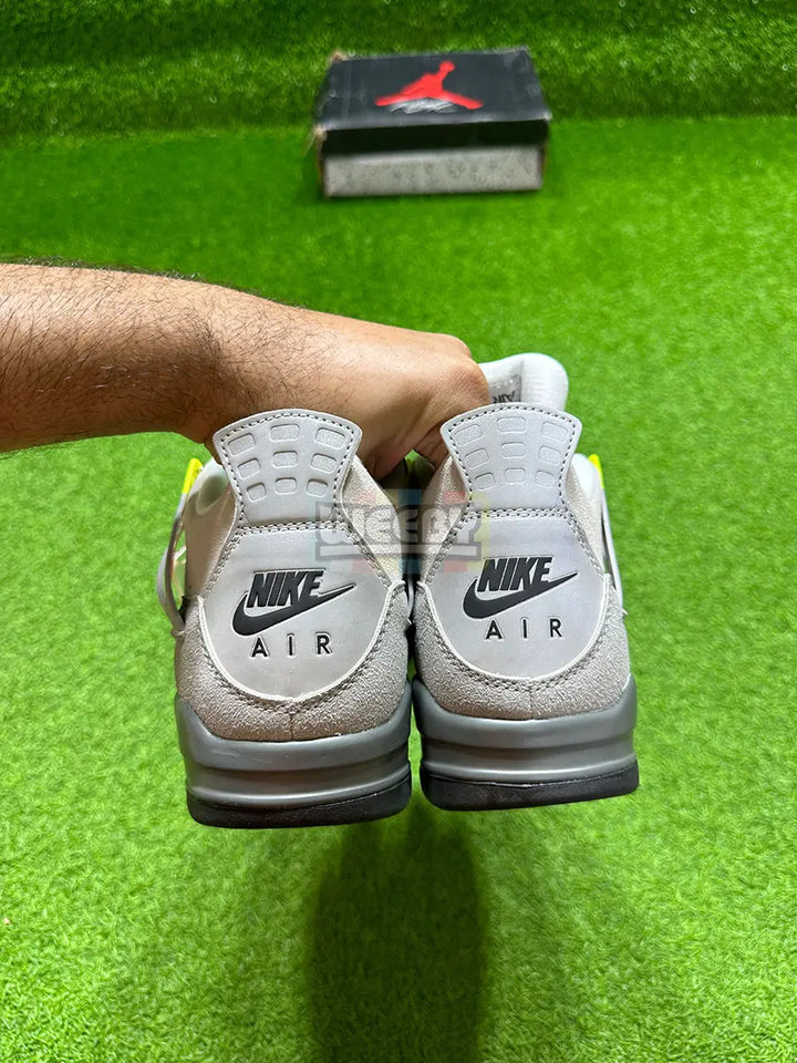 Jordan 4 (Grey Volt) (Premium Quality) buy online Pakistan - Weeby Shoes