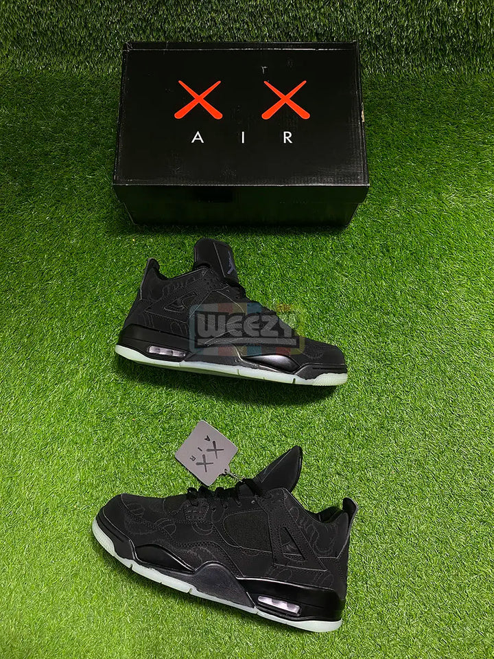 Jordan 4 Kaws xx (Black) buy online Pakistan - Weeby Shoes